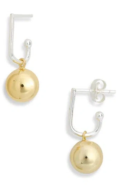 Argento Vivo Two-tone Drop Earrings