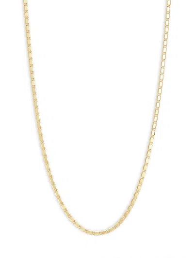 Argento Vivo Women's 18k Goldplated Sterling Silver Chain Necklace/16''