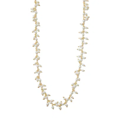 Argento Vivo Women's Blue The Delilah Necklace - Aquamarine Quartz In Gold