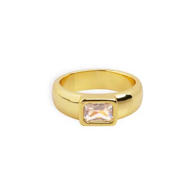 Argento Vivo Women's Gold Baguette Heirloom Ring