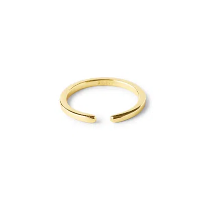 Argento Vivo Women's Gold Open Band Ring