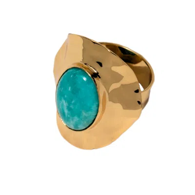 Argento Vivo Women's Gold Palma Ring