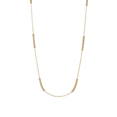 Argento Vivo Women's Gold The Beaded Cable Chain Necklace