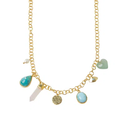 Argento Vivo Women's Gold The Charm Necklace