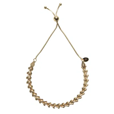 Argento Vivo Women's Gold The Ezra Bracelet