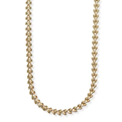 Argento Vivo Women's Gold The Ezra Necklace
