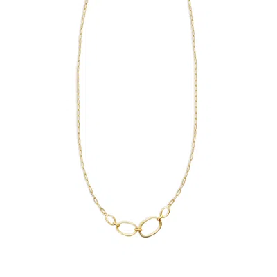 Argento Vivo Women's Gold The Luca Link Necklace