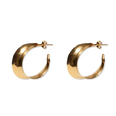 Argento Vivo Women's Solana Hoop - Silver