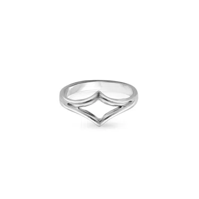 Argento Vivo Women's The Open Diamond Ring - Silver