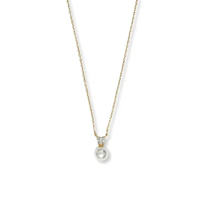 Argento Vivo Women's The Scarlette Pearl Necklace - Gold