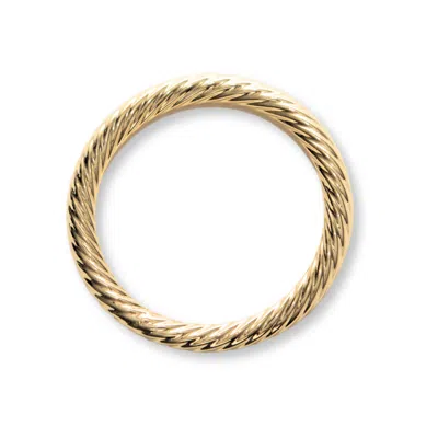 Argento Vivo Women's Twisted Whitney Bangle - Silver