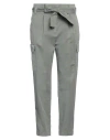Argonne By Peserico Woman Pants Grey Size 8 Cotton, Elastane In Grey