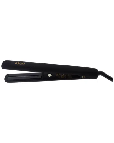 Aria Beauty Women's Black Infused Ceramic Plates Hair Straightener In White
