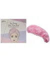 Aria Beauty Women's Pink Very Necessary Satin Hair Towel