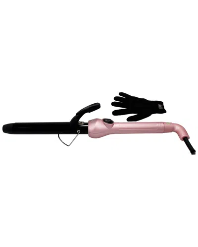 Aria Beauty Women's Rose Gold Curling Iron In Black