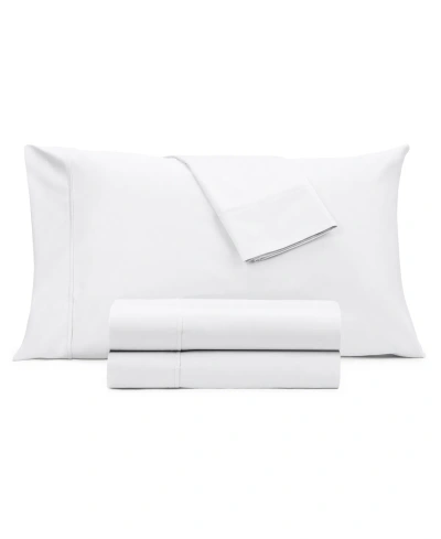 Aria Egyptian 500 Thread Count Cotton 4 Pc Sheet Set, California King In White