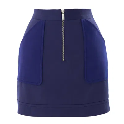 Ariana Bestepe Women's High-waist Mini Skirt – Navy Blue
