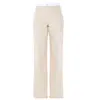 Ariana Bestepe Women's Neutrals Adelle Beige Wide Leg Pants In Brown