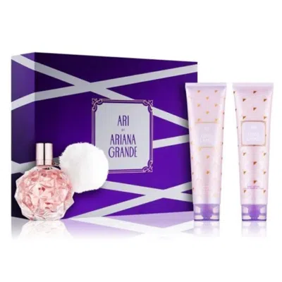 Ariana Grande Ari By  3 Piece Gift Set 3 Piece Gift Set With 3.4 oz Edp In Multi