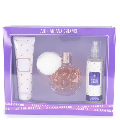 Ariana Grande Ari By  For Women - 3 Pc Gift Set 3.4oz Edp Spray, 4oz Body Mist, 3.4oz Body Lotion