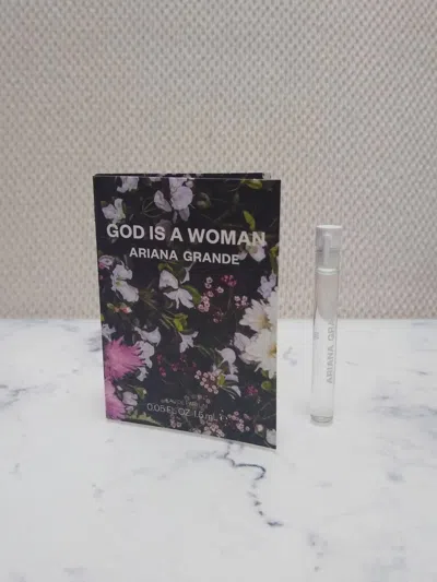 Ariana Grande Ladies God Is A Woman Edp 0.05 oz Fragrances 812256028543 In Transparent