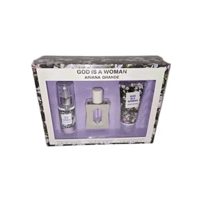 Ariana Grande Ladies God Is A Woman Gift Set Fragrances 810101502385
