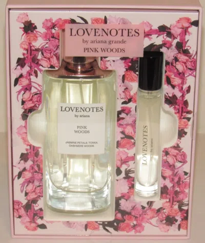 Ariana Grande Ladies Lovenotes Pink Woods Gift Set Fragrances 810101506475 In Multi