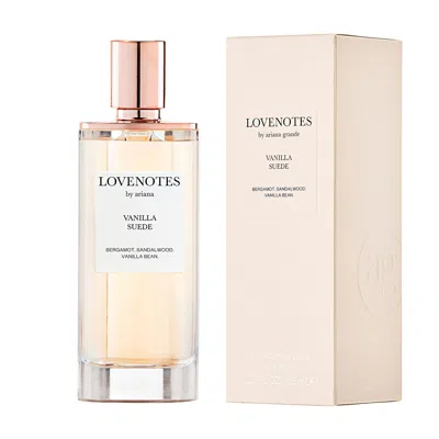 Ariana Grande Ladies Lovenotes Vanilla Suede Edp Spray 4.25 oz Fragrances 810101505546 In Transparent