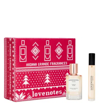 Ariana Grande Lovenotes Vanilla Suede Gift Set