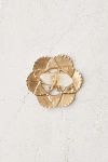 Ariana Ost Flower Of Life Crystal Catch-all Dish In Gold