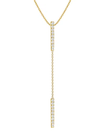 Ariana Rabbani 14k 0.10 Ct. Tw. Diamond Lariat Necklace