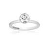 Ariana Rabbani Bezeled Set 1 Carat Lab Grown Diamond Ring In White