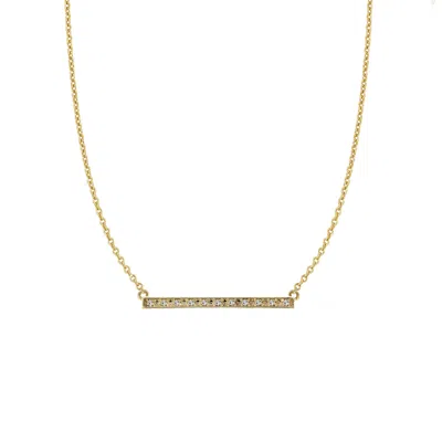 Ariana Rabbani 14k Diamond Necklace In Gold