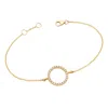 Ariana Rabbani 14k 0.13 Ct. Tw. Diamond Bracelet In Yellow