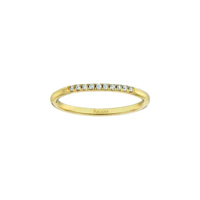 Ariana Rabbani Halfway Diamond Eternity Ring In Gold