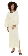 Arianne Elmy Smocked Smoking Dress Mellow Yellow