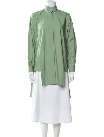 Pre-owned Arias Long Sleeve Top W/ Tags In Green