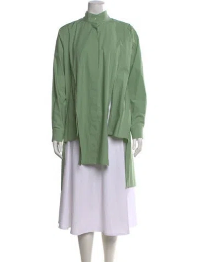 Pre-owned Arias Long Sleeve Top W/ Tags In Green