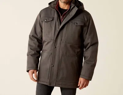 Ariat Abilene Parka Jacket In Grey Heather