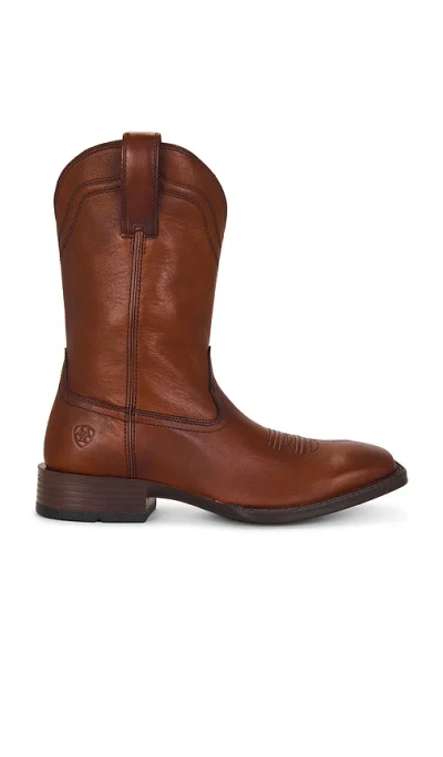 Ariat Alden Wide Square Toe In Brown
