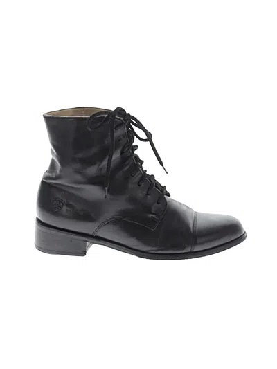 Pre-owned Ariat Ankle Boots In Black
