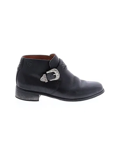 Pre-owned Ariat Ankle Boots In Black