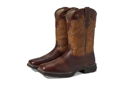 Ariat Anthem Savanna Western Boot Women's Boots Rich Clay/brown Floral Emboss: 6 B - Medium