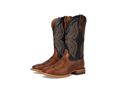 Ariat Baxter Cowboy Boots Dark Tan : 8 M, Leather In Brown