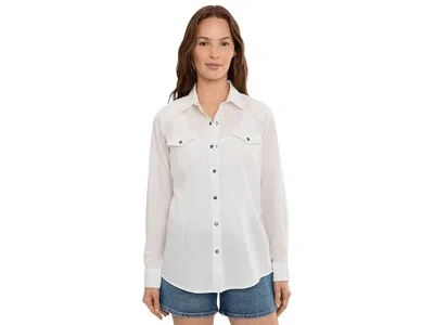 Ariat Bianca Western Snap Shirt In White