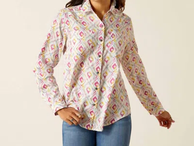 Ariat Billie Jean Shirt In Adina In Pink