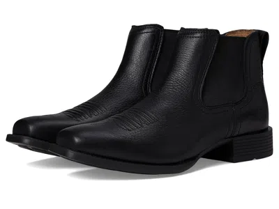Ariat Booker Ultra Square Toe Western Boots In Black