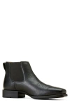Ariat Booker Ultra Square Toe Western Chelsea Boot In Black