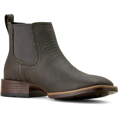 Ariat Booker Wide Square Toe Western Chelsea Boot In Multi