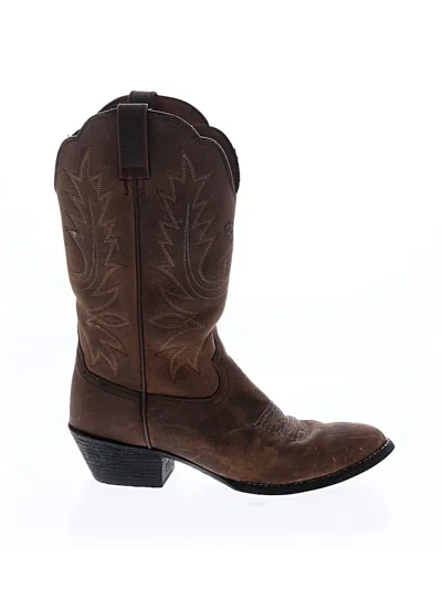 Pre-owned Ariat Boots In Brown